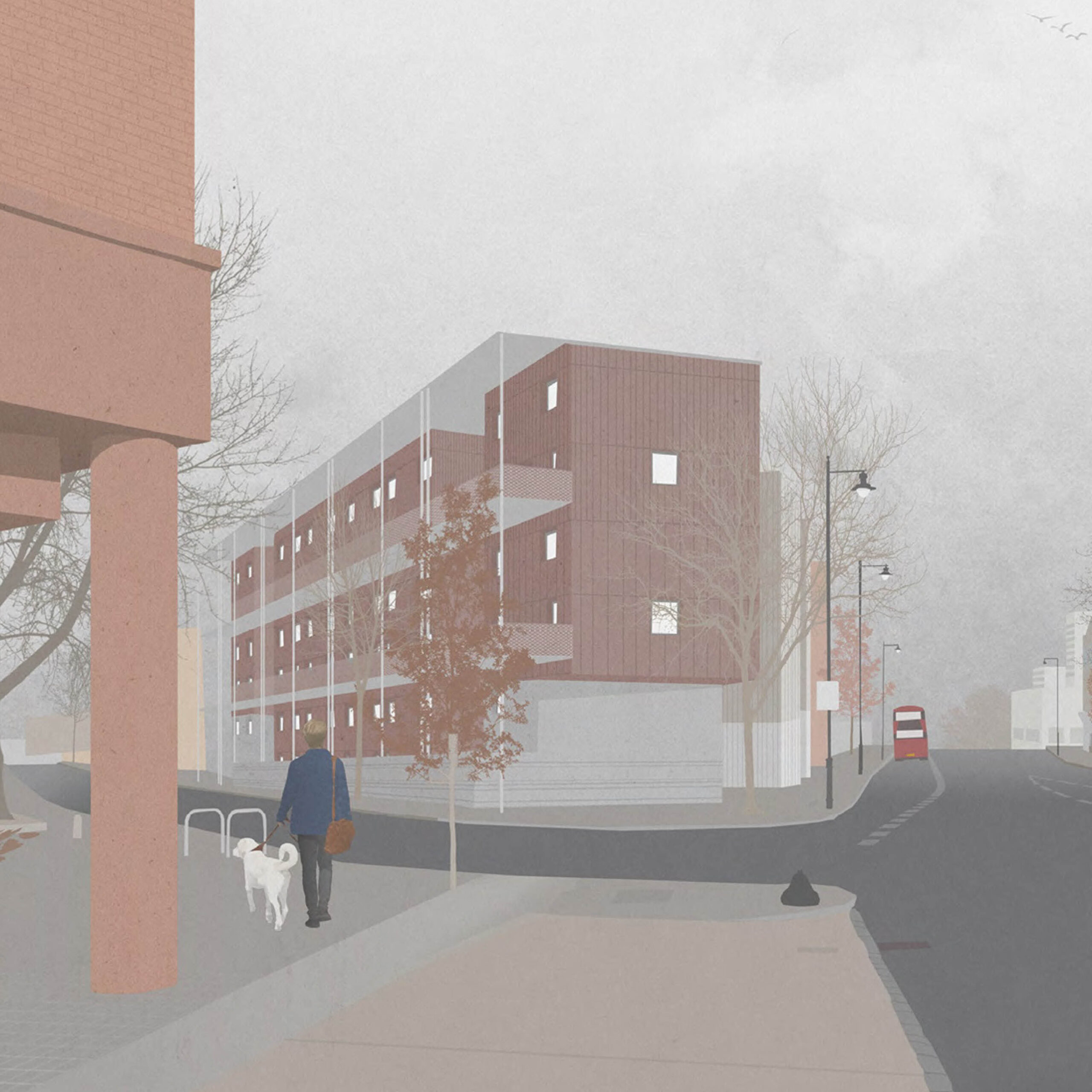 poacea menu self build artist housing © dan stilwell